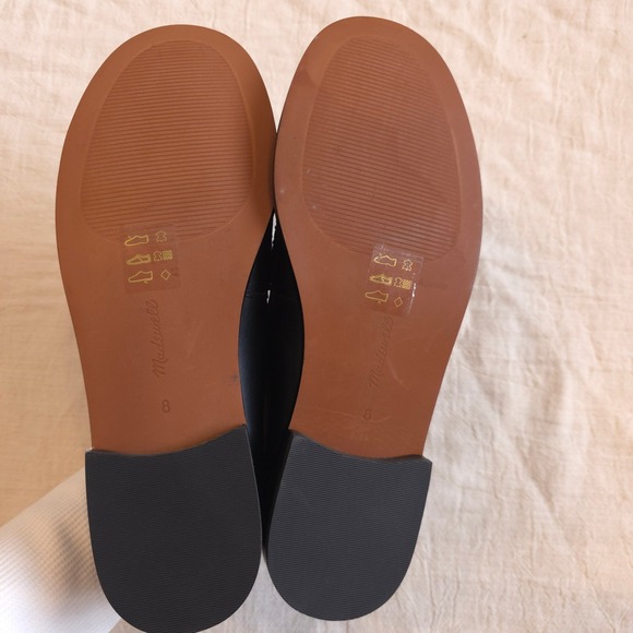 Madewell The Grayson Penny Loafer - True Black/ Size 8/ NX647 - Picture 7 of 8